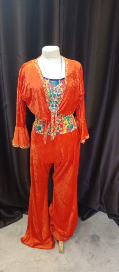 Tenue hippie orange